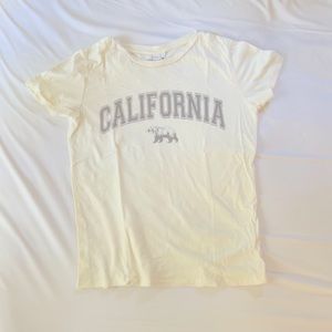 California t-shirt 100% Cotton